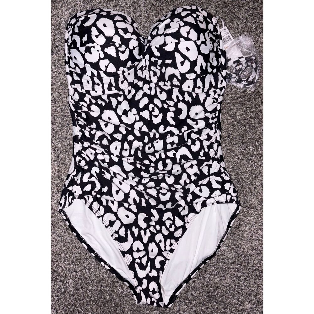 Anne Cole one piece bathing suit size 12
